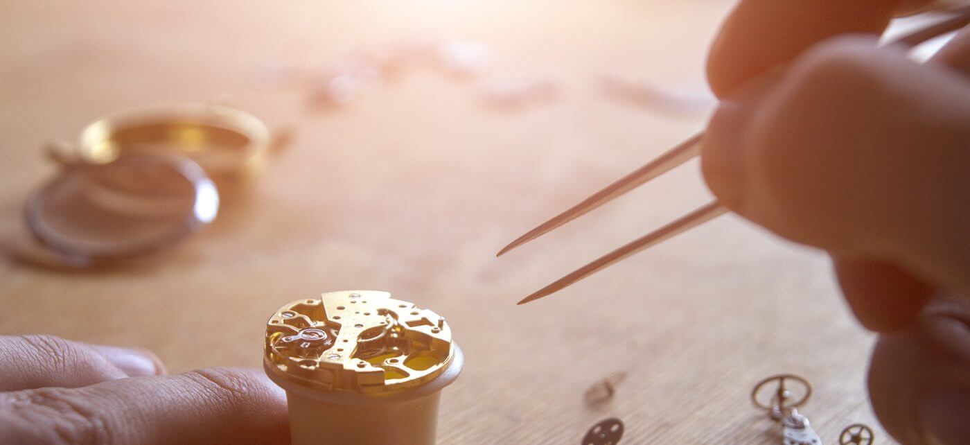 Frank Kensington luxury watch repair services.